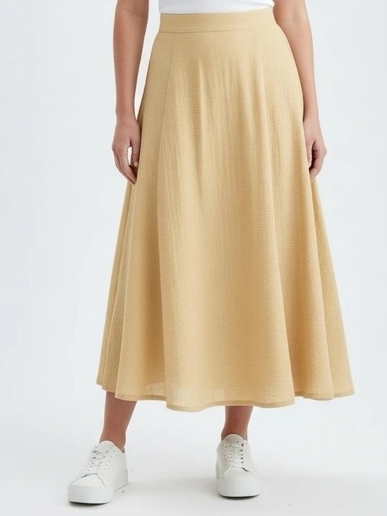 Jafuhne Dresses & Skirts - Jafuhne Vintage Mustard Yellow Midi Skirt
